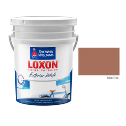 [11310] Loxon Exterior Rojo Teja 10 L