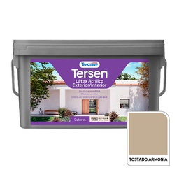 [9267] Latex Exterior-Interior Tersen Tosado Armonia 4 L