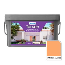 [9347] Latex Exterior-Interior Tersen Naranja Alegre 4 L