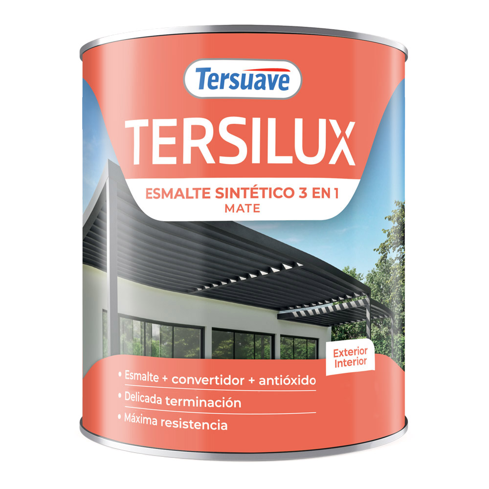 Sintetico Mate Tersuave Negro 1 L