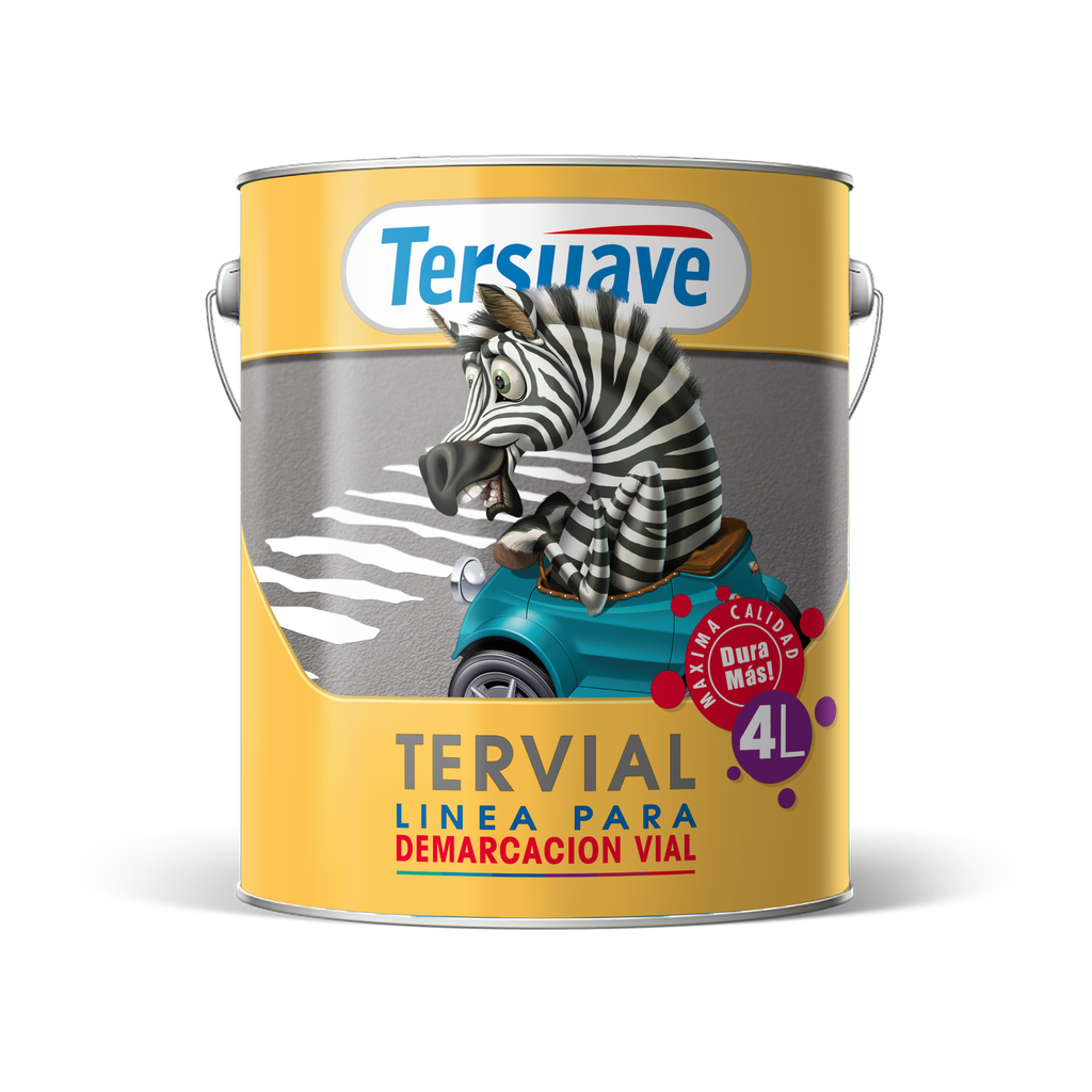 Tervial Demarcación Amarillo Tersuave 4 L