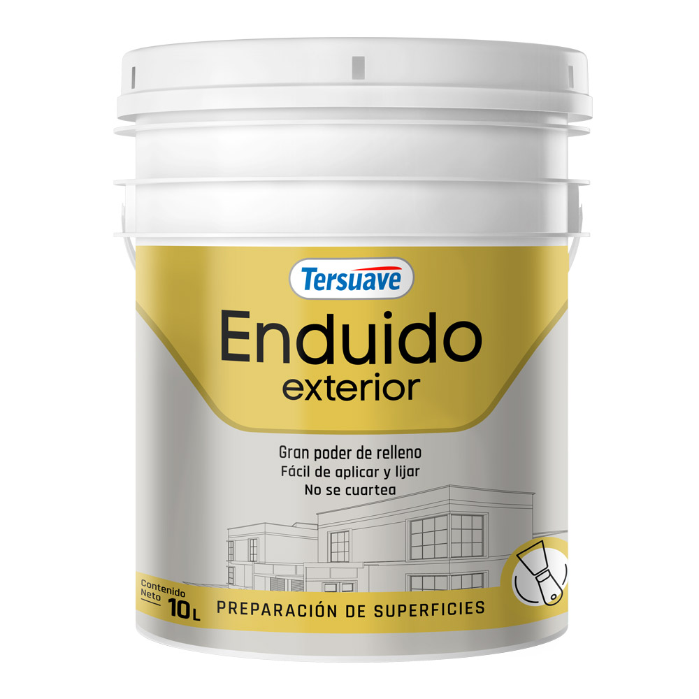 Enduido Plástico Exterior 10 L Tersuave