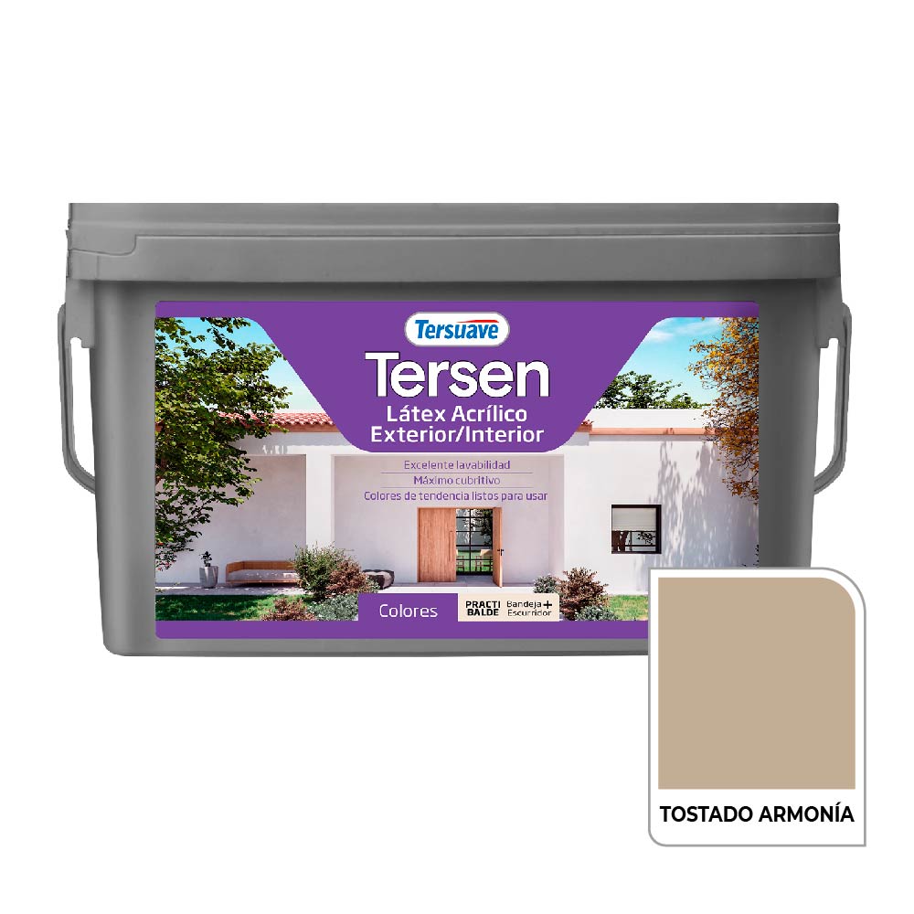 Latex Exterior-Interior Tersen Tosado Armonia 4 L