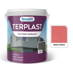 [10527] Terplast Revoque Acrilico Rojo Fresa 5 KG