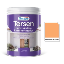 [9345] Latex Exterior-Interior Tersen Naranja Alegre 1 L